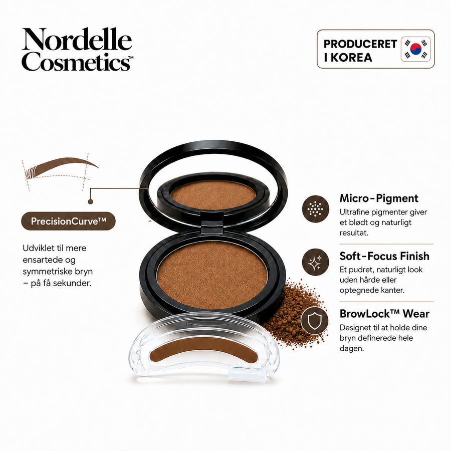 Nordelle™ Brow Stamp Kit – Smukke, naturlige bryn på få sekunder