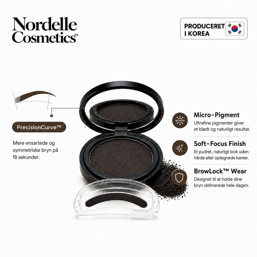 Nordelle™ Brow Stamp Kit – Smukke, naturlige bryn på få sekunder