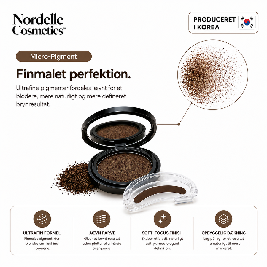 Nordelle™ Brow Stamp Kit – Smukke, naturlige bryn på få sekunder