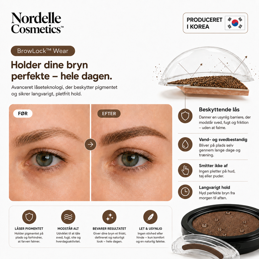 Nordelle™ Brow Stamp Kit – Smukke, naturlige bryn på få sekunder