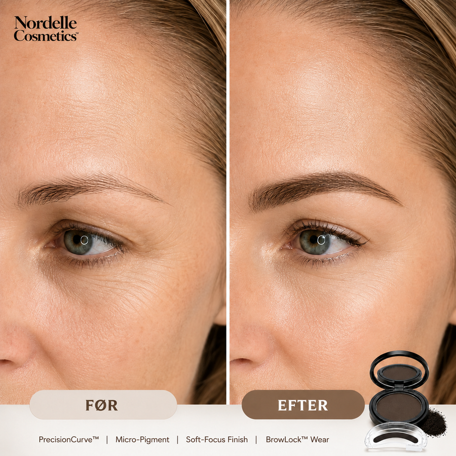 Nordelle™ Brow Stamp Kit – Smukke, naturlige bryn på få sekunder